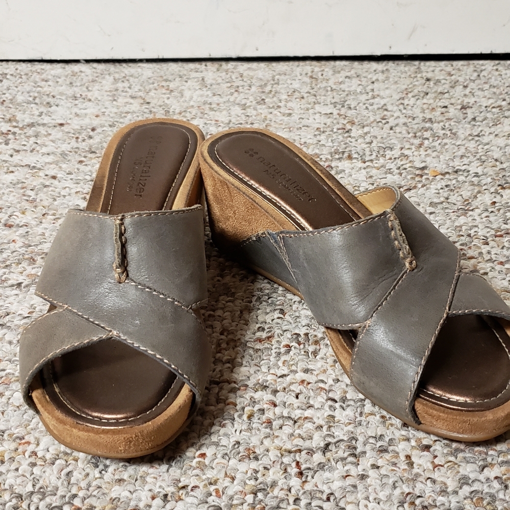 Naturalizer high heel sandals  size 6.5